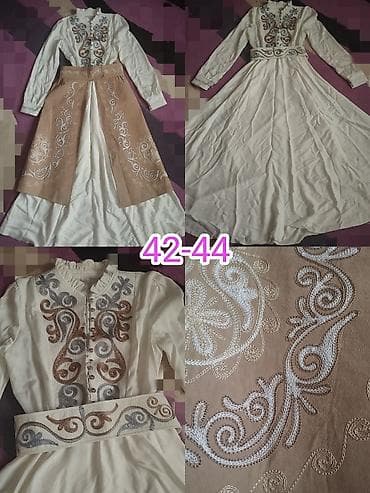 Вечернее платье, Длинная модель, Шелк, С рукавами at lalafo.kg Вечернее платье, Длинная модель, Шелк, С рукавами