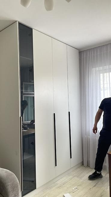 Шкаф купе, Встраиваемый, ЛДСП at lalafo.kg Шкаф купе, Встраиваемый, ЛДСП