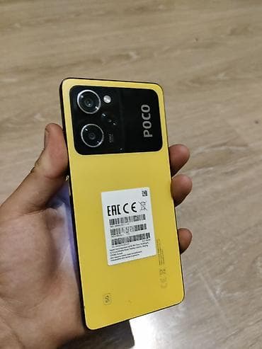 Poco X5 Pro, Б/у, 256 ГБ, цвет - Желтый, 2 SIM at lalafo.kg Poco X5 Pro, Б/у, 256 ГБ, цвет - Желтый, 2 SIM