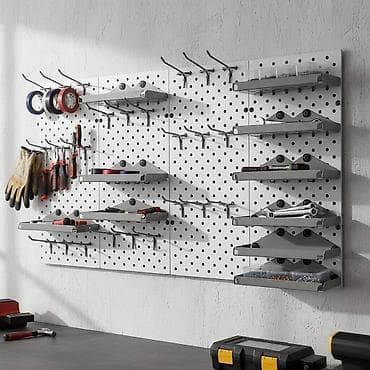 Уурулукка каршы системалар: Панель перфорированная, настенная, для магазина и склада Общее lalafo.kg да — 6 Уурулукка каршы системалар: Панель перфорированная, настенная, для магазина и склада Общее — 6