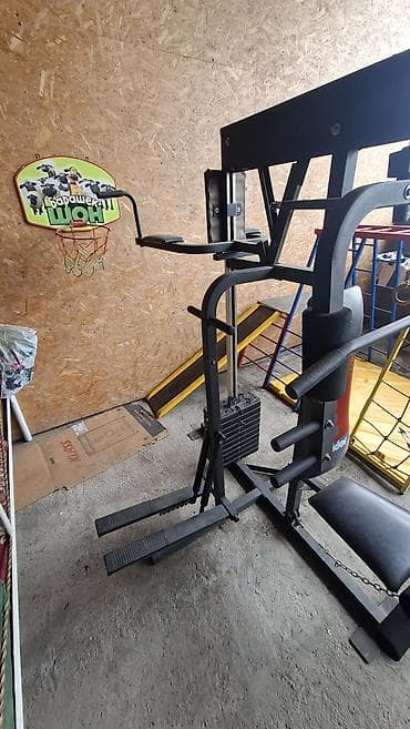 Булчуң машыктыргыч, Мультистанция, Көкүрөк үчүн, Буттар үчүн, Ийиндер үчүн, Колдонулган, Акылуу жеткирүү lalafo.kg да — 1 Булчуң машыктыргыч, Мультистанция, Көкүрөк үчүн, Буттар үчүн, Ийиндер үчүн, Колдонулган, Акылуу жеткирүү — 1