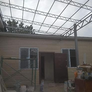 чатыр жабуу: Кровельные и фасадные работы под ключ - Монтаж кровли lalafo.kg да — 5 чатыр жабуу: Кровельные и фасадные работы под ключ - Монтаж кровли — 5