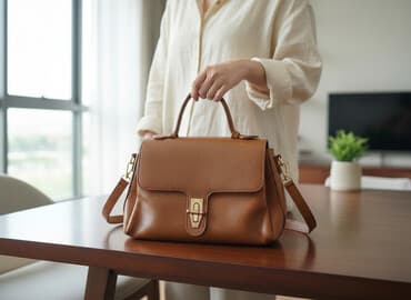 Классическая сумка, Материал: Натуральная кожа, Съёмный ремень, Женские at lalafo.kg Классическая сумка, Материал: Натуральная кожа, Съёмный ремень, Женские