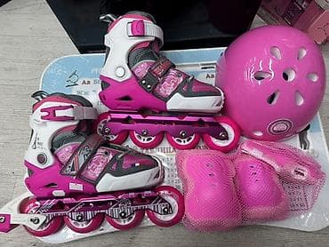 Детский роллер-комплект розового цвета В комплект входит: - lalafo.kg да Детский роллер-комплект розового цвета В комплект входит: -