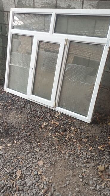 Готовое пластиковое окно, Тип окна: Витражные, Без установки, Без рассрочки at lalafo.kg Готовое пластиковое окно, Тип окна: Витражные, Без установки, Без рассрочки