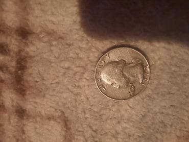 Монета США — 25 центов (Washington Quarter), 1972 год. Описание: - at lalafo.kg Монета США — 25 центов (Washington Quarter), 1972 год. Описание: -