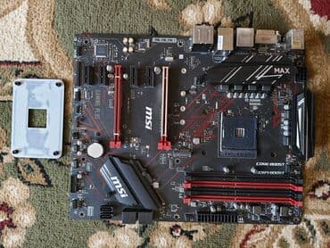 Материнская плата, Б/у, MSI, AM4, ATX, Для ПК at lalafo.kg Материнская плата, Б/у, MSI, AM4, ATX, Для ПК