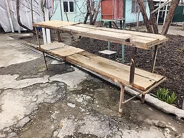 Дүкөн үчүн текчелер: Гүлдөр үчүн текче, этажерка, Жыгач lalafo.kg да — 3 Дүкөн үчүн текчелер: Гүлдөр үчүн текче, этажерка, Жыгач — 3