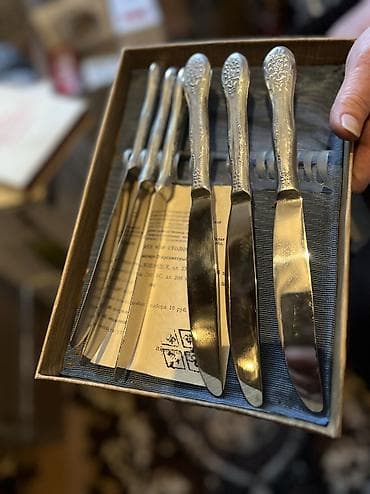 Ножи нержавеющая сталь, цена за 6 шт at lalafo.kg Ножи нержавеющая сталь, цена за 6 шт