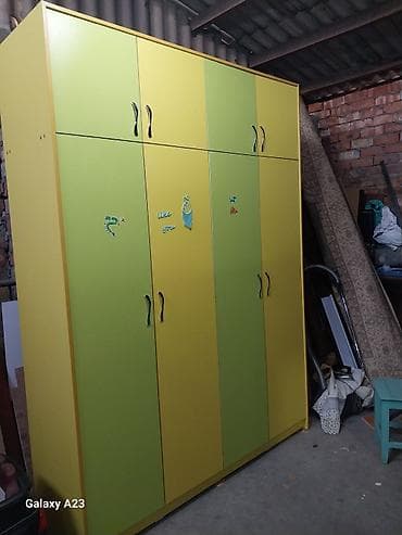 Шифоньер, шкаф для одежды, Прямой at lalafo.kg Шифоньер, шкаф для одежды, Прямой