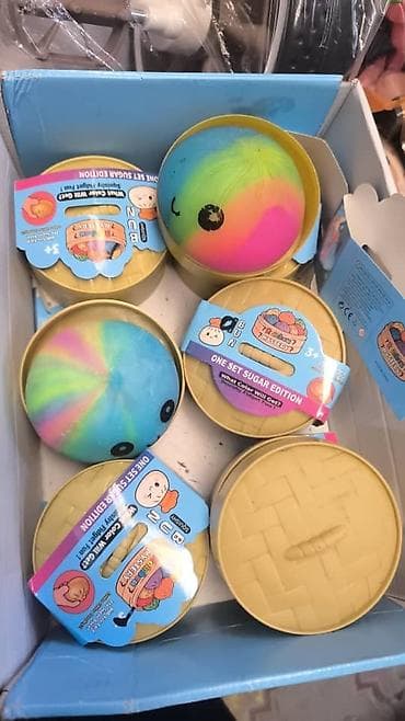 Набор сюрпризов Squishy в «паровой» корзинке - Тематика: One Set at lalafo.kg Набор сюрпризов Squishy в «паровой» корзинке - Тематика: One Set