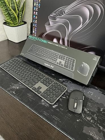 Клавиатура, Logitech, Ножничная, Проводное, Bluetooth подключение, Размер: 100% at lalafo.kg Клавиатура, Logitech, Ножничная, Проводное, Bluetooth подключение, Размер: 100%