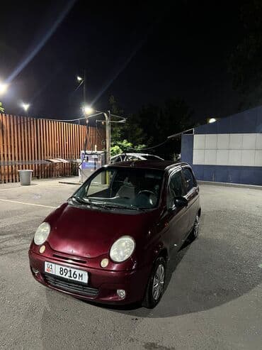 Daewoo Matiz: 2006 г., 0.8 л, Механика, Бензин, Хэтчбэк at lalafo.kg Daewoo Matiz: 2006 г., 0.8 л, Механика, Бензин, Хэтчбэк