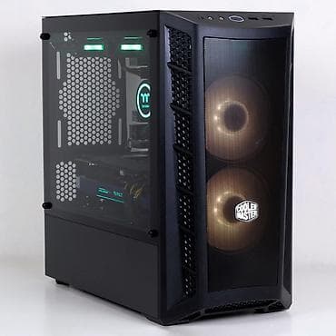 Корпус ПК, Б/у, Cooler Master, Micro-ATX, цвет - Черный at lalafo.kg Корпус ПК, Б/у, Cooler Master, Micro-ATX, цвет - Черный