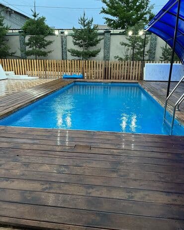 Сауна!!! Парилка!!! Большой тёплый Бассейн во дворе!!! Караоке!!!! lalafo.kg да Сауна!!! Парилка!!! Большой тёплый Бассейн во дворе!!! Караоке!!!!