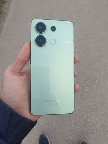 Redmi, Redmi Note 13, Б/у, 256 ГБ, цвет - Зеленый, 1 SIM at lalafo.kg Redmi, Redmi Note 13, Б/у, 256 ГБ, цвет - Зеленый, 1 SIM