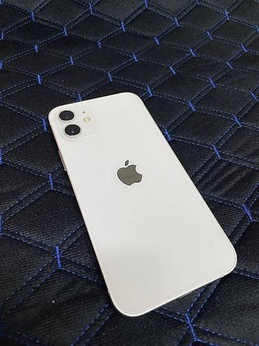 IPhone 12, Б/у, 128 ГБ, Белый, Чехол, 83 % at lalafo.kg IPhone 12, Б/у, 128 ГБ, Белый, Чехол, 83 %