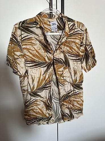 Мужская рубашка, S, Zara, Б/у, Самовывоз, Платная доставка at lalafo.kg Мужская рубашка, S, Zara, Б/у, Самовывоз, Платная доставка