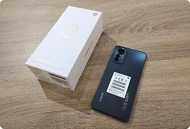Xiaomi, Mi 12 Lite, Б/у, 128 ГБ, цвет - Черный, 2 SIM at lalafo.kg Xiaomi, Mi 12 Lite, Б/у, 128 ГБ, цвет - Черный, 2 SIM