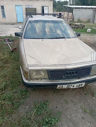 Audi 100: 1986 г., 1.8 л, Механика, Бензин, Седан at lalafo.kg Audi 100: 1986 г., 1.8 л, Механика, Бензин, Седан