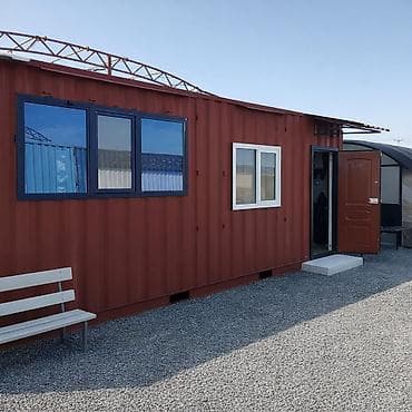 Модульный дом из контейнера Продаю утепленную бытовку из контейнера at lalafo.kg Модульный дом из контейнера Продаю утепленную бытовку из контейнера