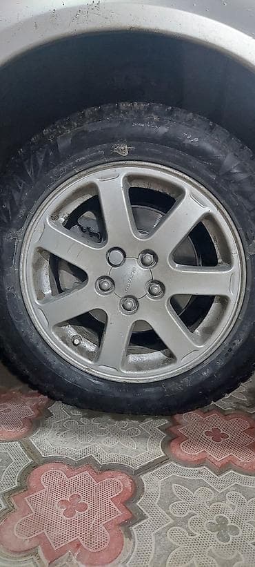 Дөңгөлөктөр монтажда R 15, Кыш, Жаңы, Комплект, Жеңил унаалар, Куйма, тешиктери - 5 lalafo.kg да — 1 Дөңгөлөктөр монтажда R 15, Кыш, Жаңы, Комплект, Жеңил унаалар, Куйма, тешиктери - 5 — 1