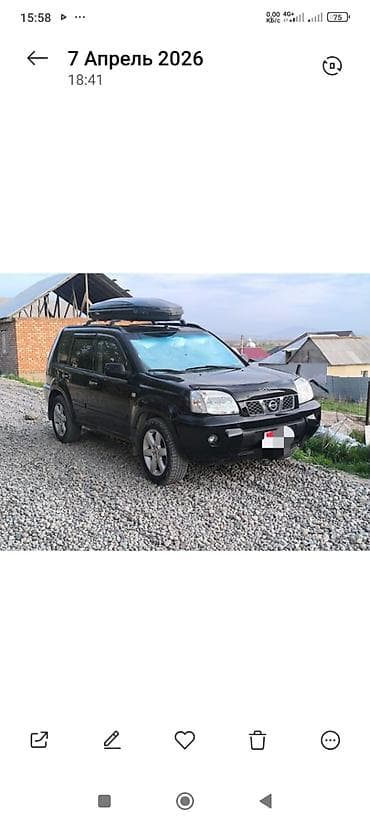 Nissan X-Trail: 2005 г., 2.5 л, Автомат, Газ, Кроссовер at lalafo.kg Nissan X-Trail: 2005 г., 2.5 л, Автомат, Газ, Кроссовер