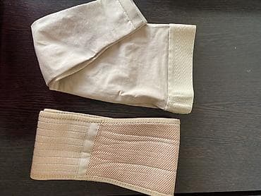 Бандаж+Чулки для беременных - Эластичный бандаж-пояс на липучке at lalafo.kg Бандаж+Чулки для беременных - Эластичный бандаж-пояс на липучке