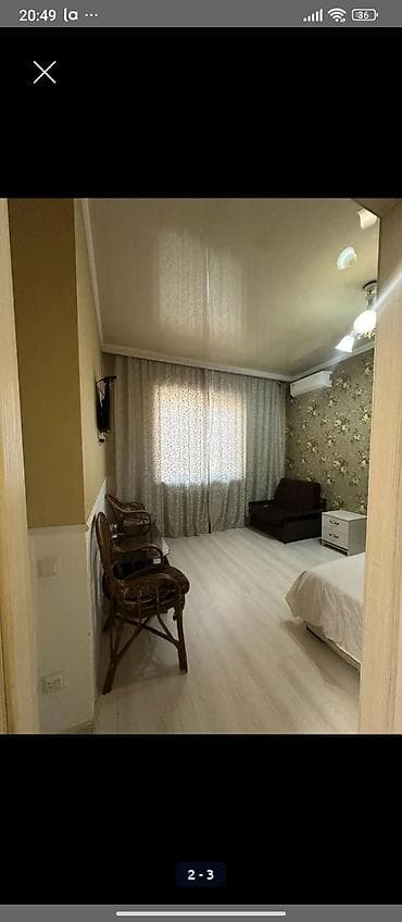 Светлый номер/студия с отдельным санузлом. Планировка и мебель: - at lalafo.kg Светлый номер/студия с отдельным санузлом. Планировка и мебель: -