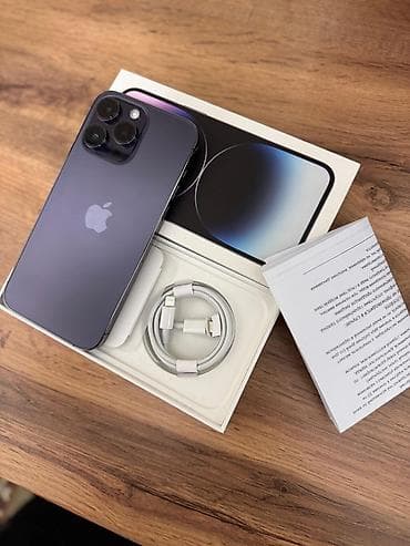 IPhone 14 Pro Max, Жаңы, 256 ГБ, Заряддоочу түзүлүш, Коргоочу айнек, Каптама, 79 % lalafo.kg да IPhone 14 Pro Max, Жаңы, 256 ГБ, Заряддоочу түзүлүш, Коргоочу айнек, Каптама, 79 %