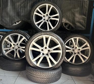 Колеса в сборе 255 / 35 / R 19, Лето, Б/у, Комплект, Легковые, Литые, отверстий - 5 at lalafo.kg Колеса в сборе 255 / 35 / R 19, Лето, Б/у, Комплект, Легковые, Литые, отверстий - 5