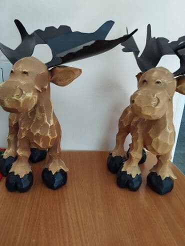 Декоратив фигуры тяжелые 2шт пара рога железные at lalafo.kg Декоратив фигуры тяжелые 2шт пара рога железные