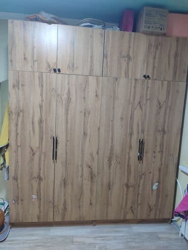 Шкаф для одежды, Прямой, Другой материал at lalafo.kg Шкаф для одежды, Прямой, Другой материал