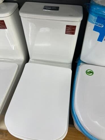 Унитаз Напольный, Новый, Материал: Керамика, Платная установка at lalafo.kg Унитаз Напольный, Новый, Материал: Керамика, Платная установка