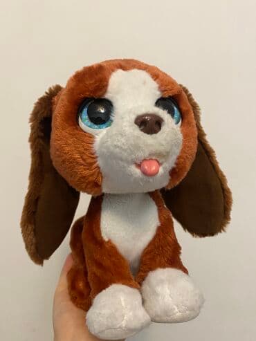 Собака на батарейках при включении двигается at lalafo.kg Собака на батарейках при включении двигается