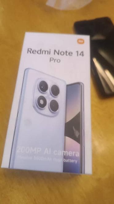 Redmi, Redmi Note 14 Pro, Б/у, 256 ГБ, цвет - Черный at lalafo.kg Redmi, Redmi Note 14 Pro, Б/у, 256 ГБ, цвет - Черный