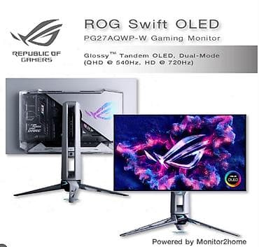 Монитор, Asus, Новый, OLED, 27" - 28" at lalafo.kg Монитор, Asus, Новый, OLED, 27" - 28"