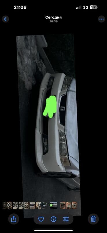 Бампер Передний Honda, Б/у, Оригинал at lalafo.kg Бампер Передний Honda, Б/у, Оригинал