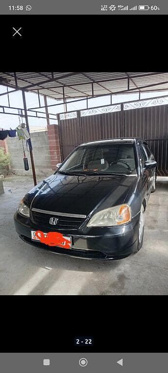 Honda Civic: 2003 г., 1.7 л, Автомат, Бензин, Седан at lalafo.kg Honda Civic: 2003 г., 1.7 л, Автомат, Бензин, Седан