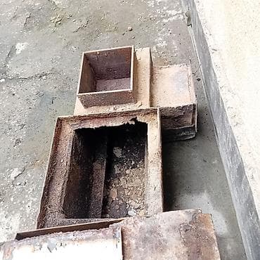 Металлические элементы для печи/котла: топка, зольник и дымоходный at lalafo.kg Металлические элементы для печи/котла: топка, зольник и дымоходный