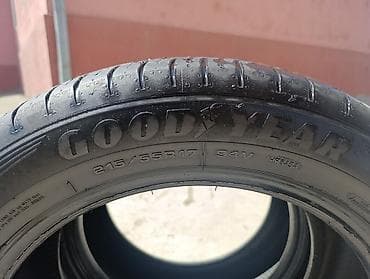 Шины 215 / 55 / R 17, Лето, Легковые, GoodYear at lalafo.kg Шины 215 / 55 / R 17, Лето, Легковые, GoodYear