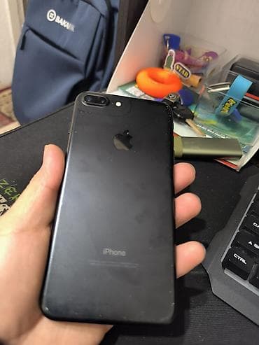 IPhone 7 Plus, Б/у, 128 ГБ, Black Titanium, Защитное стекло, Чехол, Кабель, 100 % at lalafo.kg IPhone 7 Plus, Б/у, 128 ГБ, Black Titanium, Защитное стекло, Чехол, Кабель, 100 %