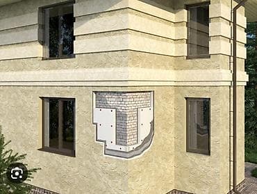 Ремонт фасада, Утепление фасада, Фасадный декор | Моноблоки, Молдинг, Балясины | Декоративный кирпич, Сухой травертин, Американка | Керамзит, Пенополиуретан, Penoplex Больше 6 лет опыта at lalafo.kg Ремонт фасада, Утепление фасада, Фасадный декор | Моноблоки, Молдинг, Балясины | Декоративный кирпич, Сухой травертин, Американка | Керамзит, Пенополиуретан, Penoplex Больше 6 лет опыта