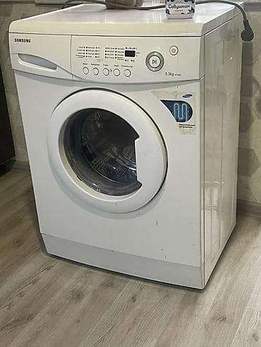 Стиральная машина Samsung, фронтальная загрузка. - Загрузка: 5,2 кг - at lalafo.kg Стиральная машина Samsung, фронтальная загрузка. - Загрузка: 5,2 кг -