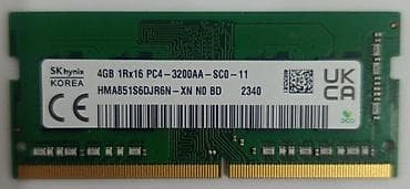 ОЗУ для ноутбука SO-DIMM 8 ГБ (набор 4 ГБ + 4 ГБ), DDR4, 3200 МГц - at lalafo.kg ОЗУ для ноутбука SO-DIMM 8 ГБ (набор 4 ГБ + 4 ГБ), DDR4, 3200 МГц -