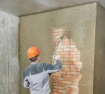 Механизированная штукатурка стен и потолков - Выполнение штукатурных at lalafo.kg Механизированная штукатурка стен и потолков - Выполнение штукатурных