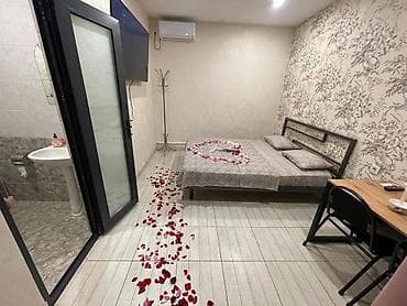 1 комната, Душевая кабина, Постельное белье, Кондиционер at lalafo.kg 1 комната, Душевая кабина, Постельное белье, Кондиционер