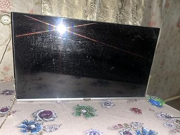 Телевизор Shivaki, диагональ примерно 32–40". Плоская панель с тонкими at lalafo.kg Телевизор Shivaki, диагональ примерно 32–40". Плоская панель с тонкими