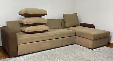 Угловой диван, C подушками at lalafo.kg Угловой диван, C подушками