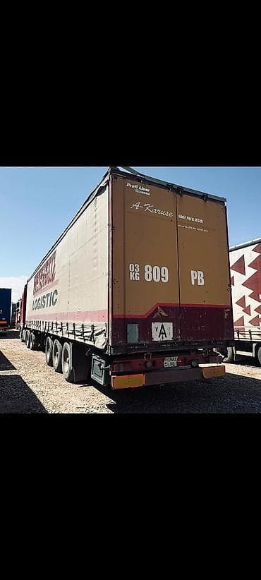 DAF XF тягач с тентованным полуприцепом (еврофура) Комплектация и lalafo.kg да DAF XF тягач с тентованным полуприцепом (еврофура) Комплектация и